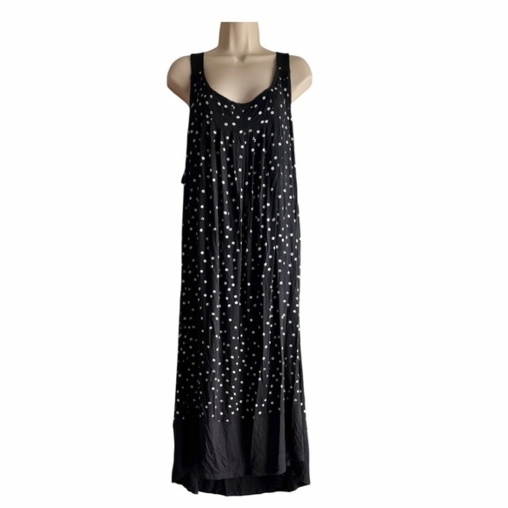Company Ellen Tracy Polka Dot Tank Midi Dress